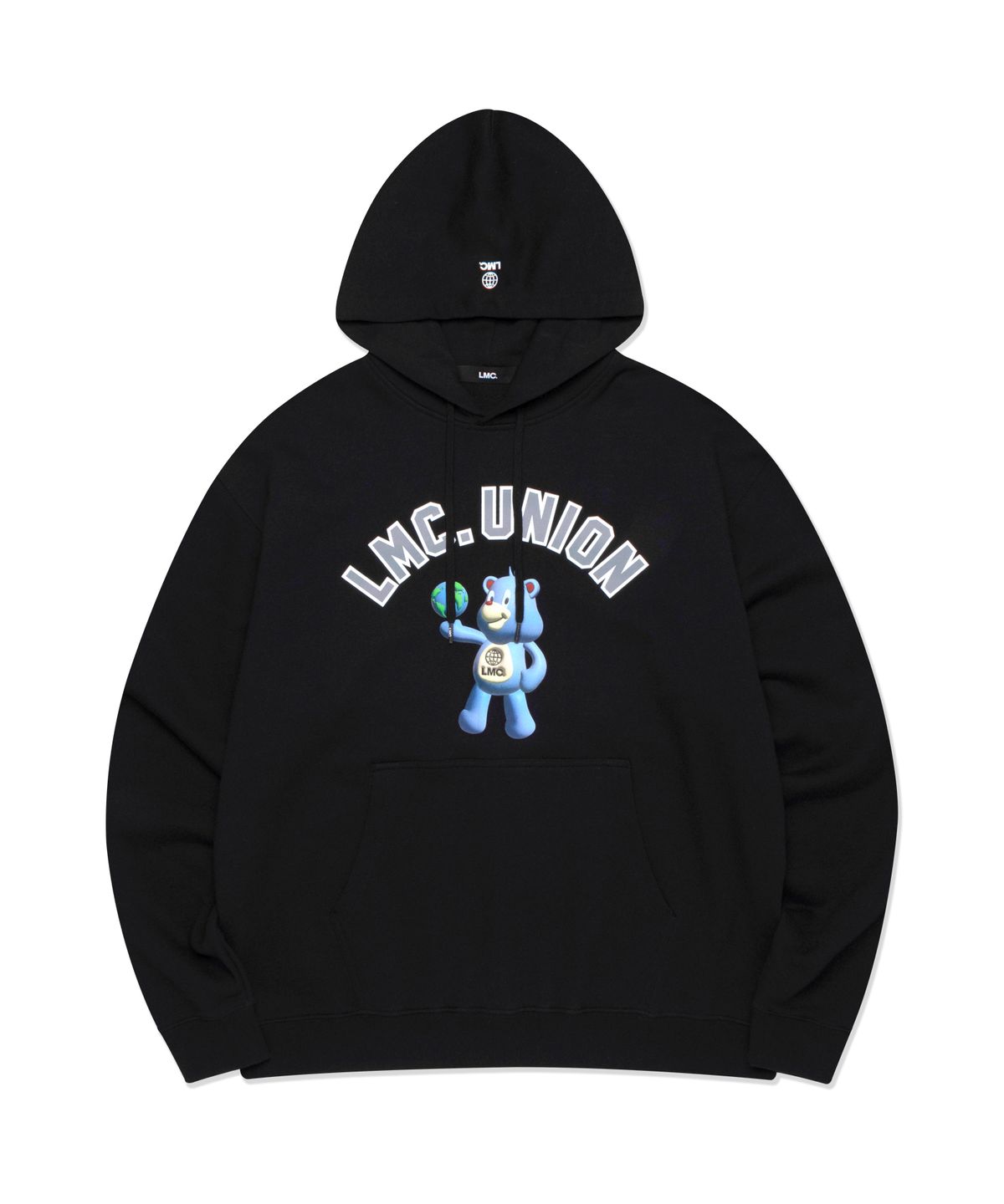 엘엠씨(LMC) UNION BEAR HOODIE black