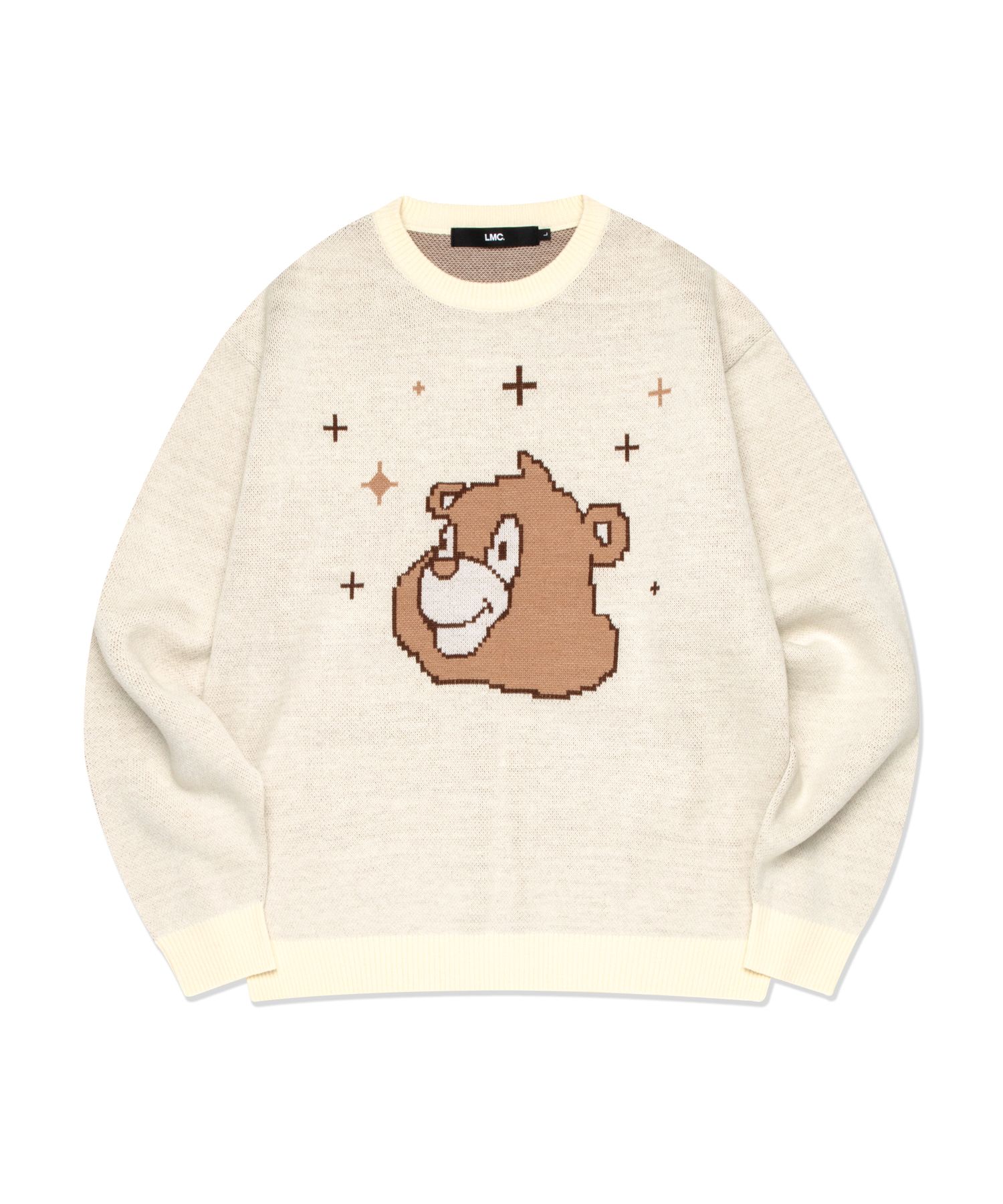 [ LMC]★BEAR KNIT SWEATER MUSINSA | LMC BEAR KNIT SWEATER cream