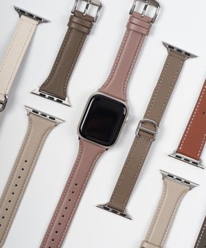 애플워치 전기종 레더/슬림 레드/버클/링크 스트랩