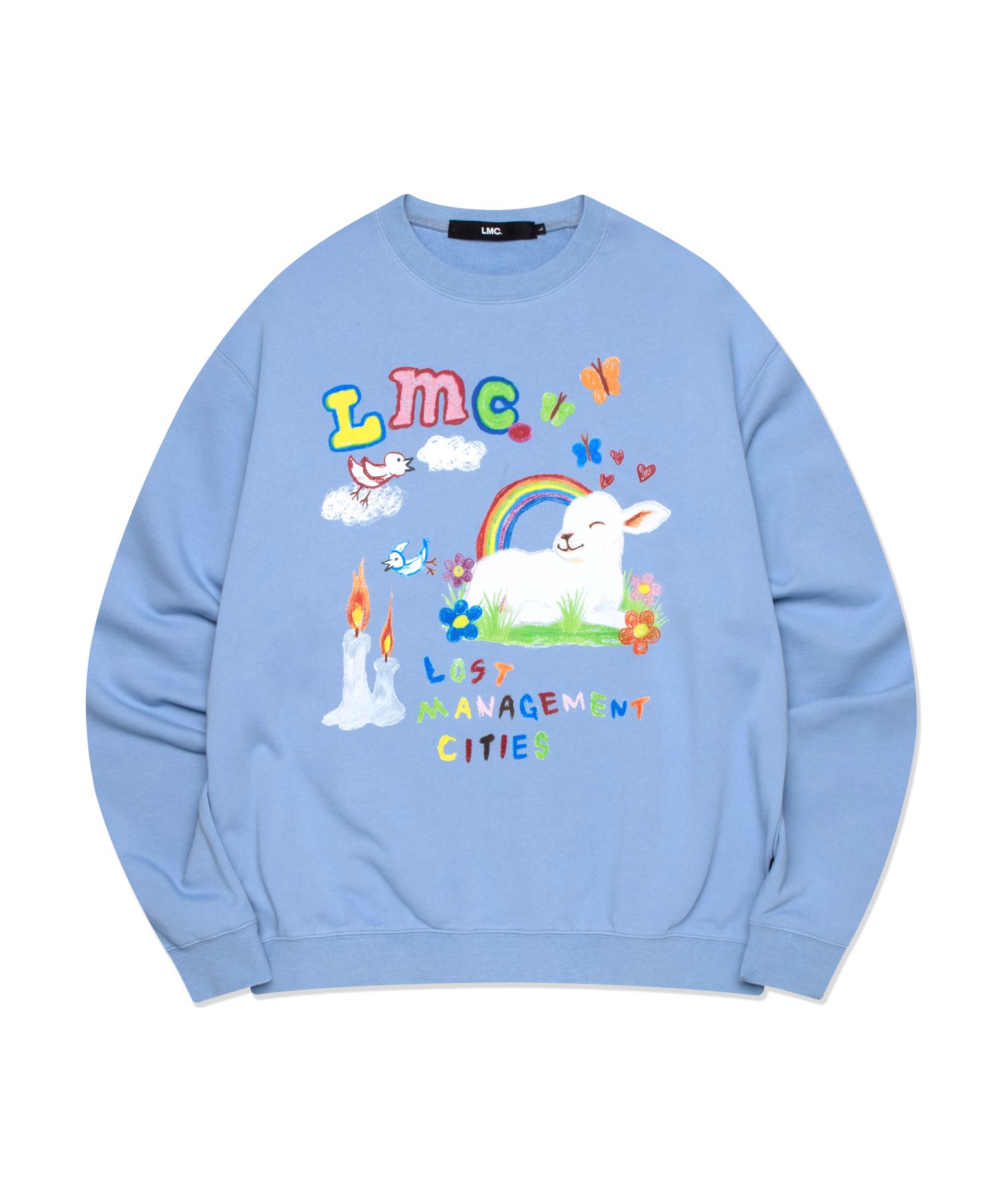 さらに100円引き◆LMC◆CRAYON SHEEP SWEATSHIRT LMC - Crayon Sheep Sweatshirt | HBX - Globally Curated
