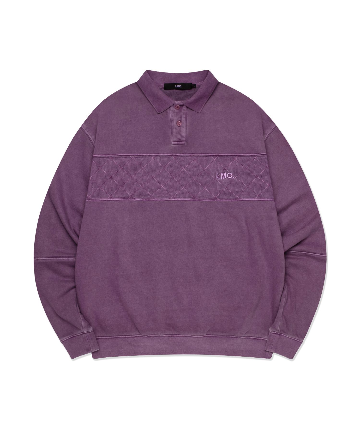 [ LMC]★OVERDYED OG COLLAR SWEATSHIRT a050c6fb117a816c5495d2a6f0c99c