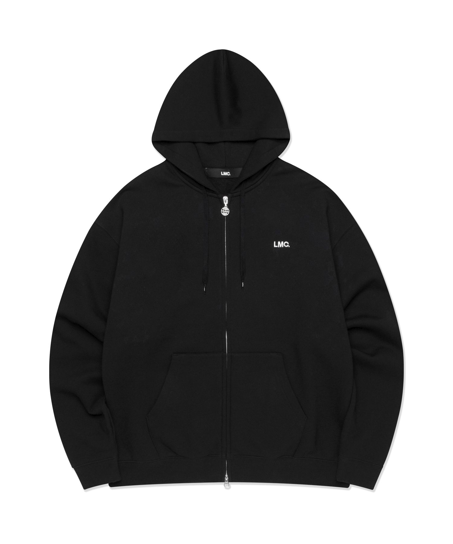 MUSINSA公式 | LMC S OG ZIP-UP HOODIE black