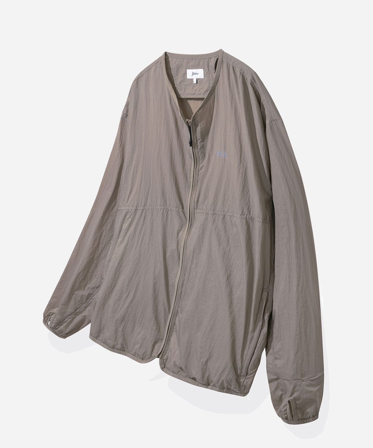 예일(YALE) [ONEMILE WEAR] 컴포트 배커플 노카라 자켓 브라운
