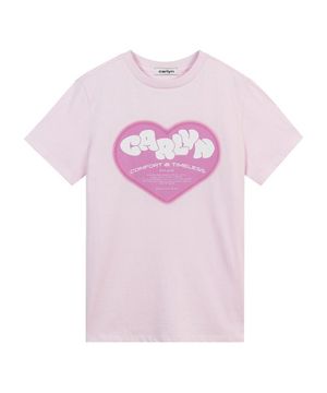 Big Heart Graphic T-shirts 빅 하트 그래픽 티셔츠 T73102010 Light pink