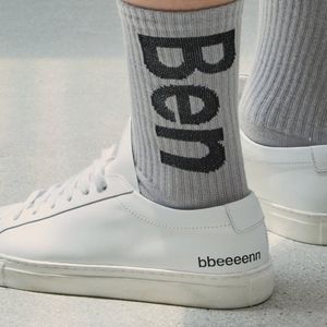 볼드 로고 삭스_그레이