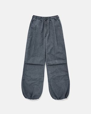 Pigment nylon pants / Dark blue
