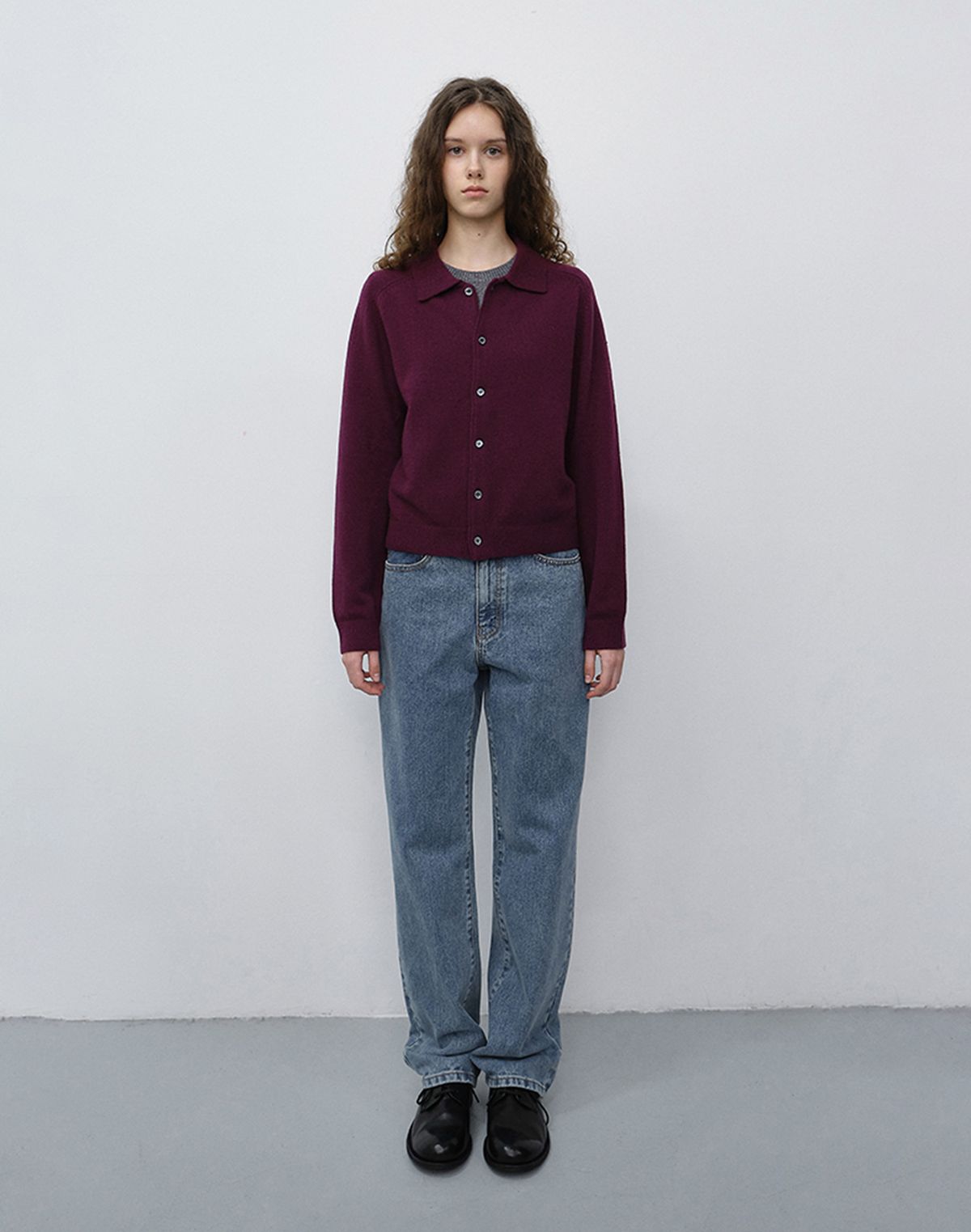 던스트(DUNST) ESSENTIAL STRAIGHT FULL LENGTH JEANS_UDPA6C207_CLASSIC BLUE