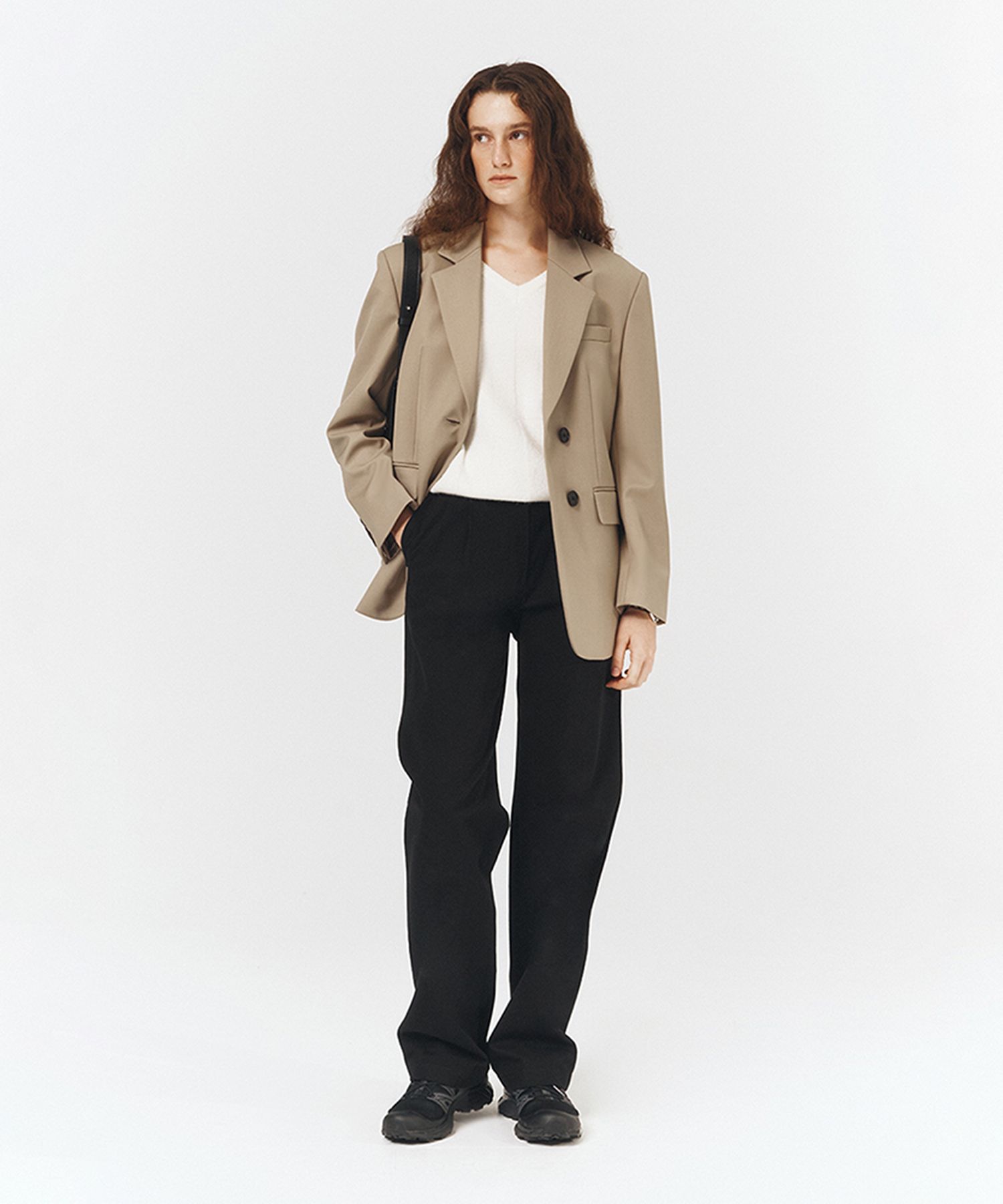パンツ DUNST FOR WOMENSEMI-WIDE STRAIGHTSLACKS MUSINSA | DUNST FOR WOMEN SEMI-WIDE CHINO SLACKS