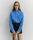 UNISEX CLASSIC BOYFRIEND SHIRT_UDSH6A103_CERULEAN BLUE