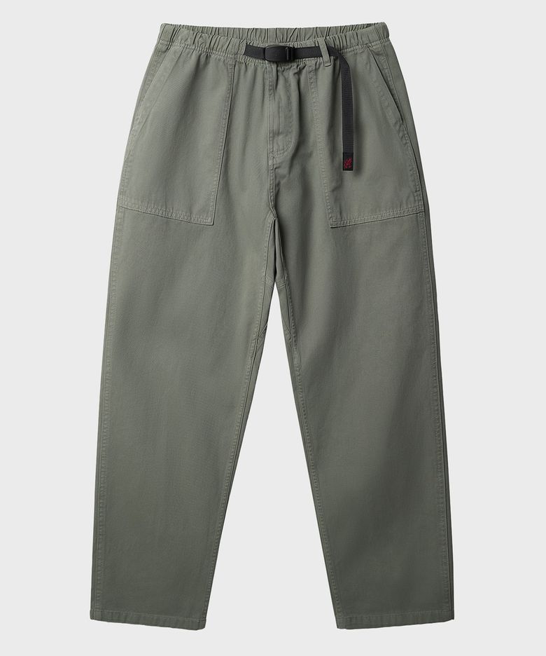 루즈테이퍼드 릿지 팬츠 Khaki Grey