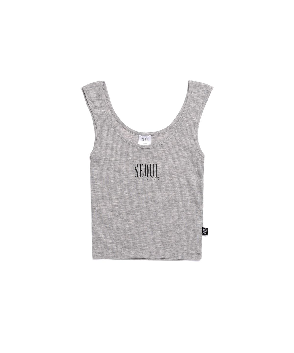 서울어패럴(SEOUL APPAREL) 탱크 탑 (그레이)