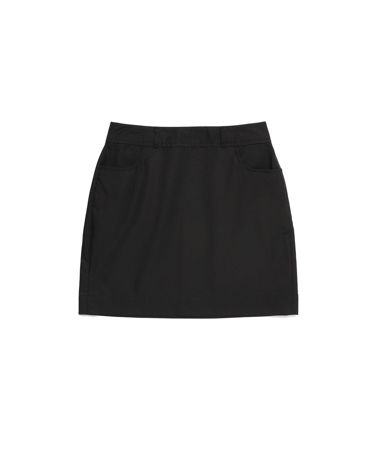 서울어패럴(SEOUL APPAREL) 베이직 H라인 미니 스커트 (블랙)