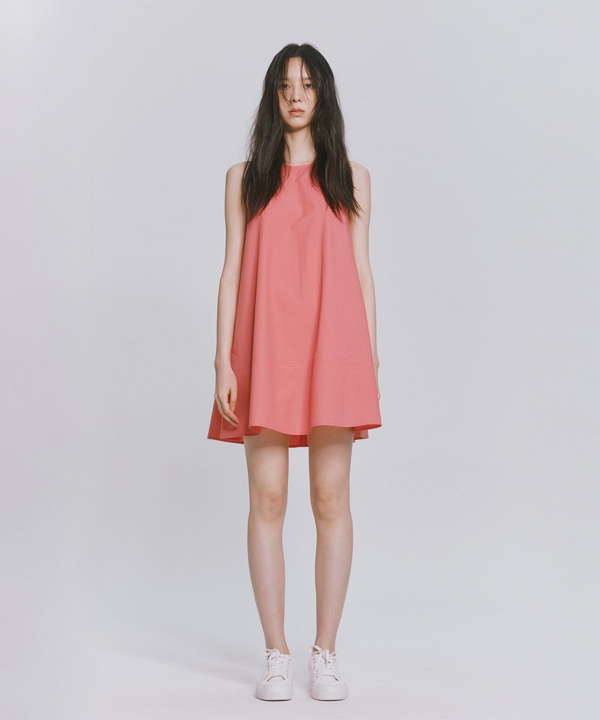 모노포비아(MONOPHOBIA) COTTON MINI DRESS PINK