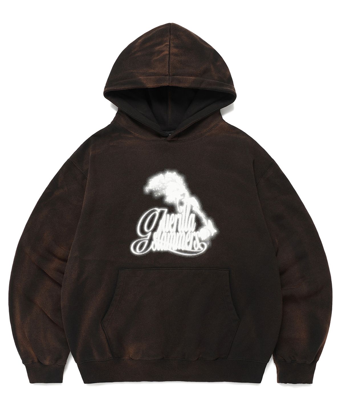 카비시(CAVISH) DYED ROCHA HOODIE BLACK(CV2DFUM403A)