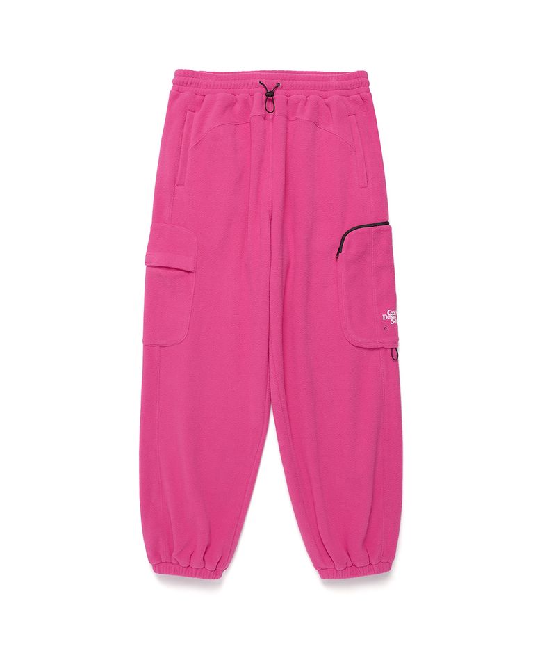 FLEECE MULTI POCKET PANTS PINK(CV2DFUPA02A)