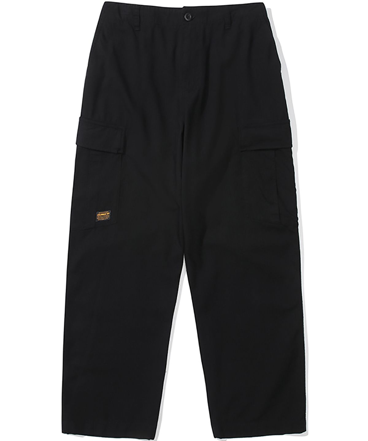 컬럼비아 유니버시티(COLUMBIA UNIVERSITY) M-LABEL LOOSE-FIT RIBSTOP POCKET PANTS 블랙