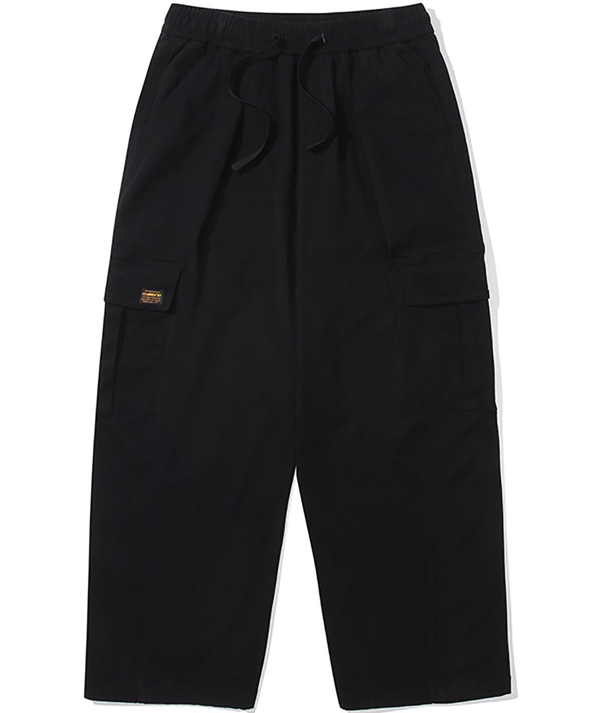 컬럼비아 유니버시티(COLUMBIA UNIVERSITY) M-LABEL WIDE-FIT CARGO PANTS 블랙