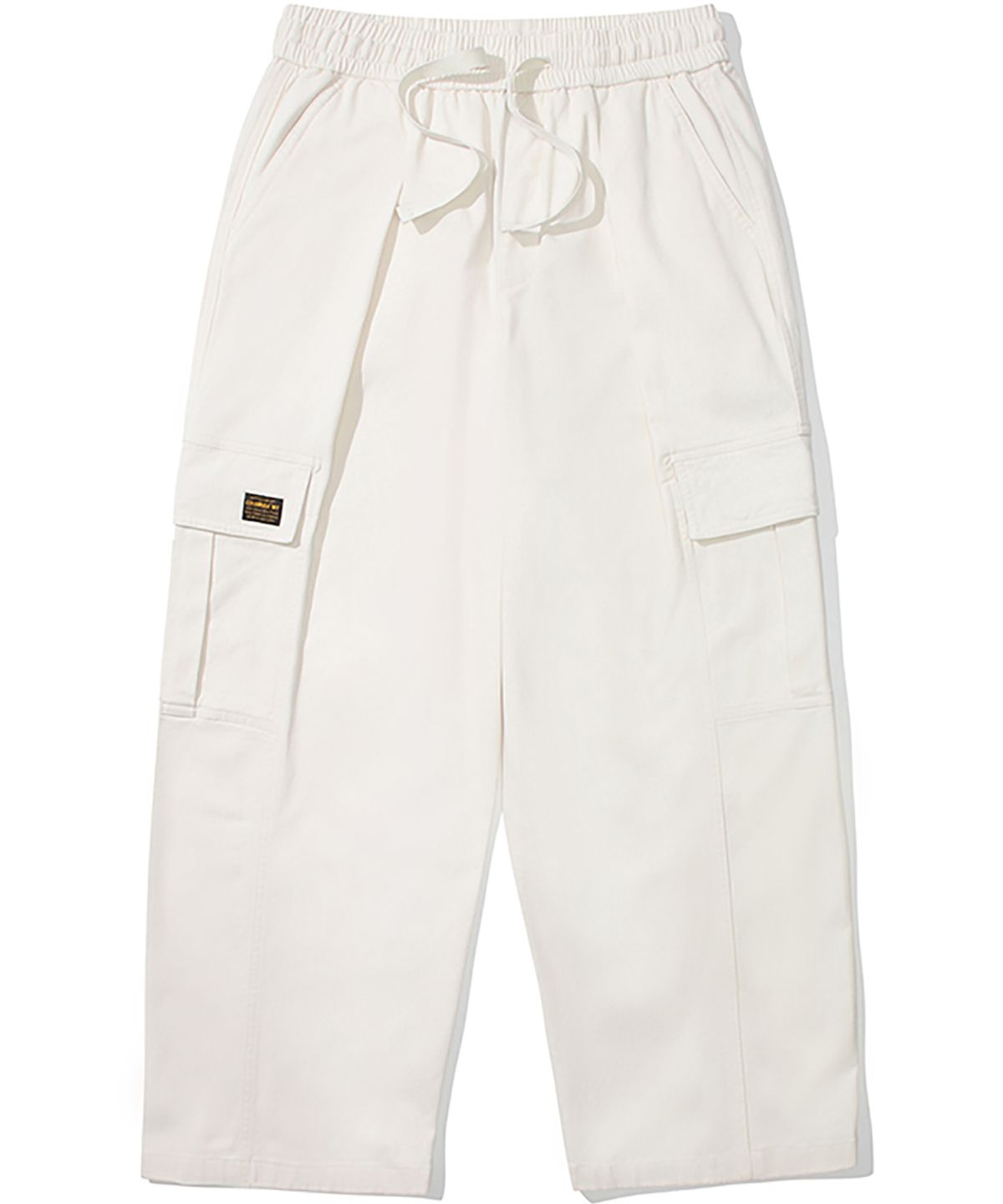 컬럼비아 유니버시티(COLUMBIA UNIVERSITY) M-LABEL WIDE-FIT CARGO PANTS 크림
