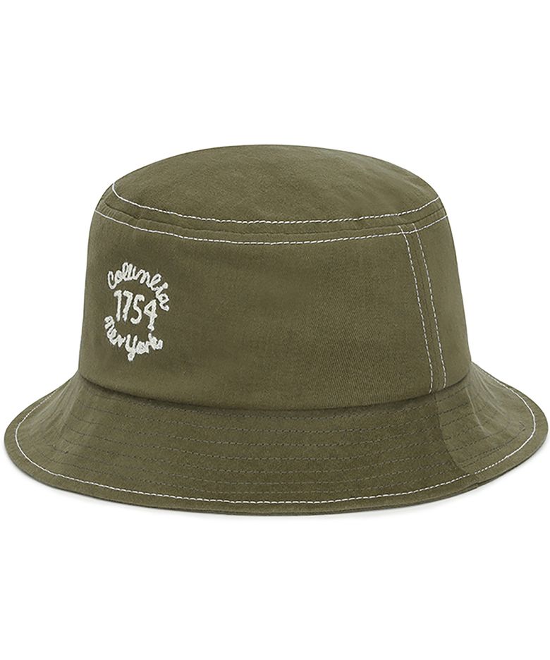 1754 CLASSIC LOGO BUCKET HAT 카키브라운