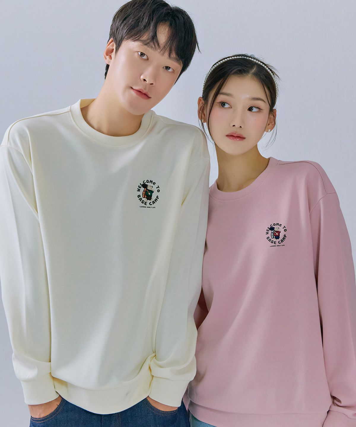 체이스컬트(CHASECULT) 공용 캐릭터 맨투맨-CEZU5104B05