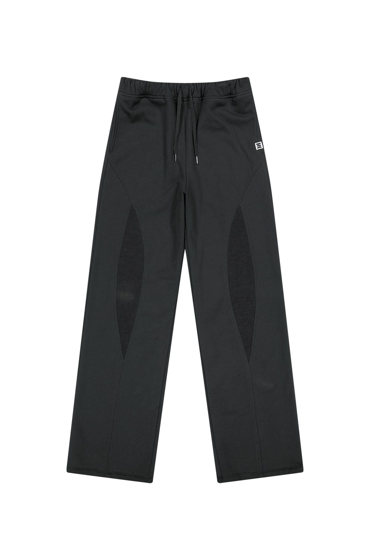 메아(MEA) BASIC LOGO SWEAT PANTS [BLACK]