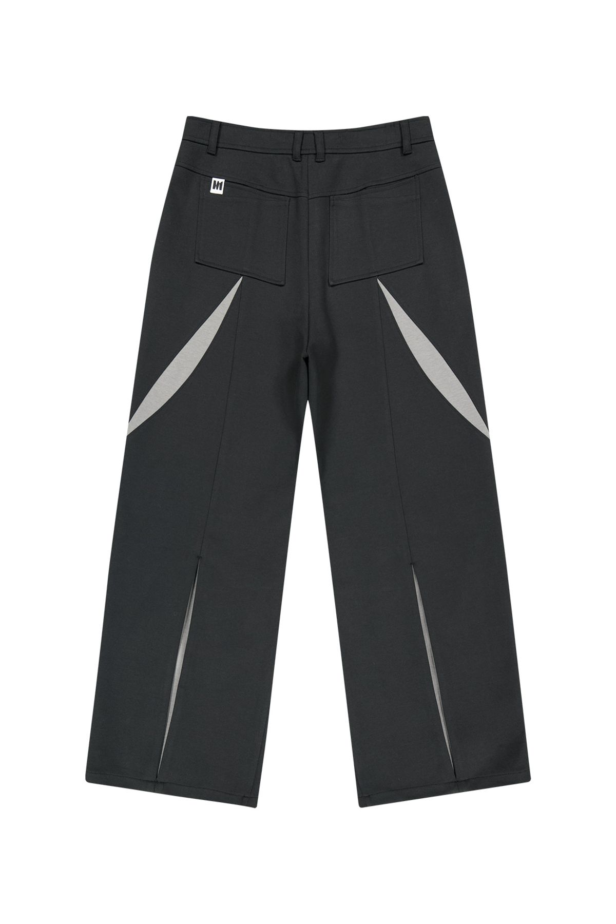 메아(MEA) WOVEN LIKE CONSTRUCTION PANTS [BLACK]