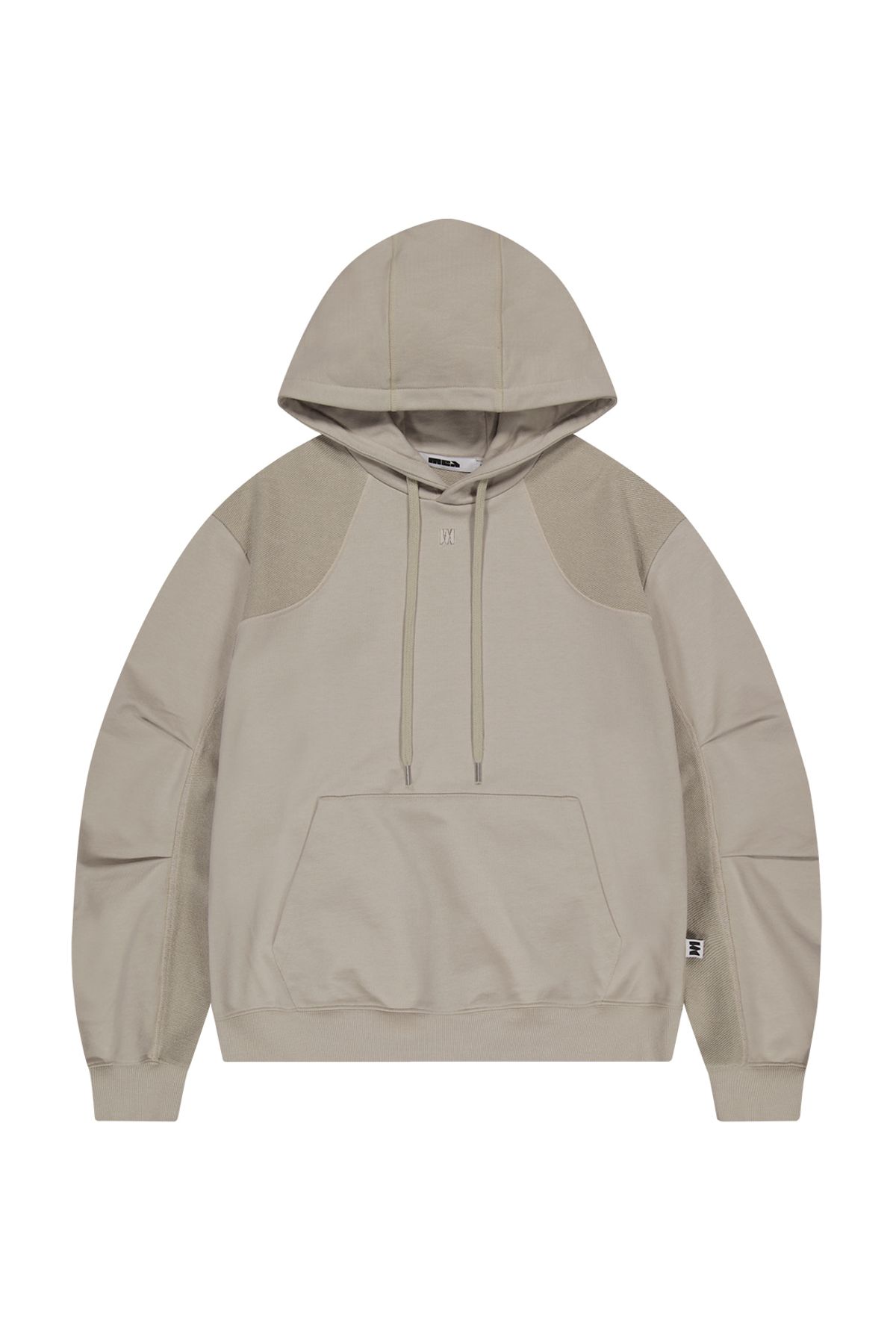 메아(MEA) HEAVY COTTON DOUBLE SIDE HOODIE [BEIGE]