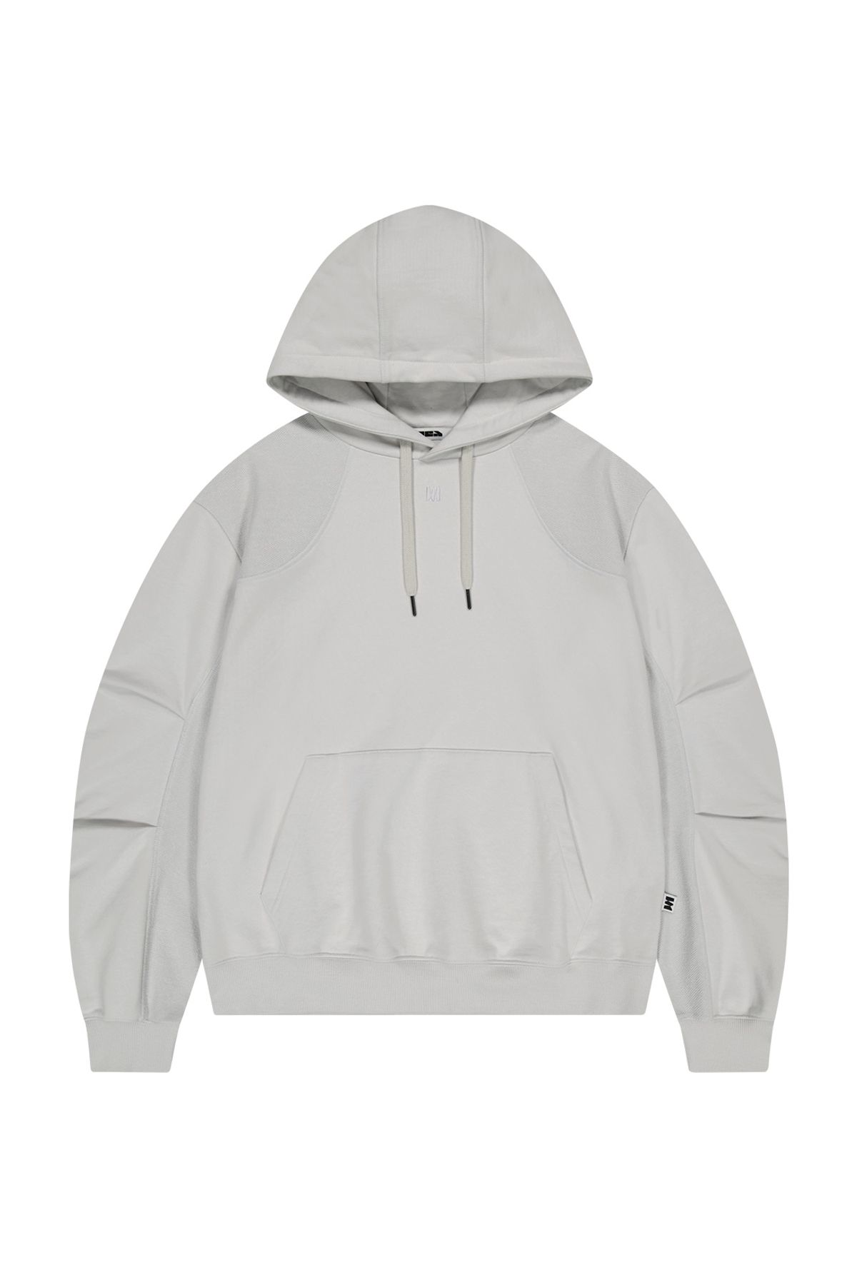 메아(MEA) HEAVY COTTON DOUBLE SIDE HOODIE [CLOUD GREY]