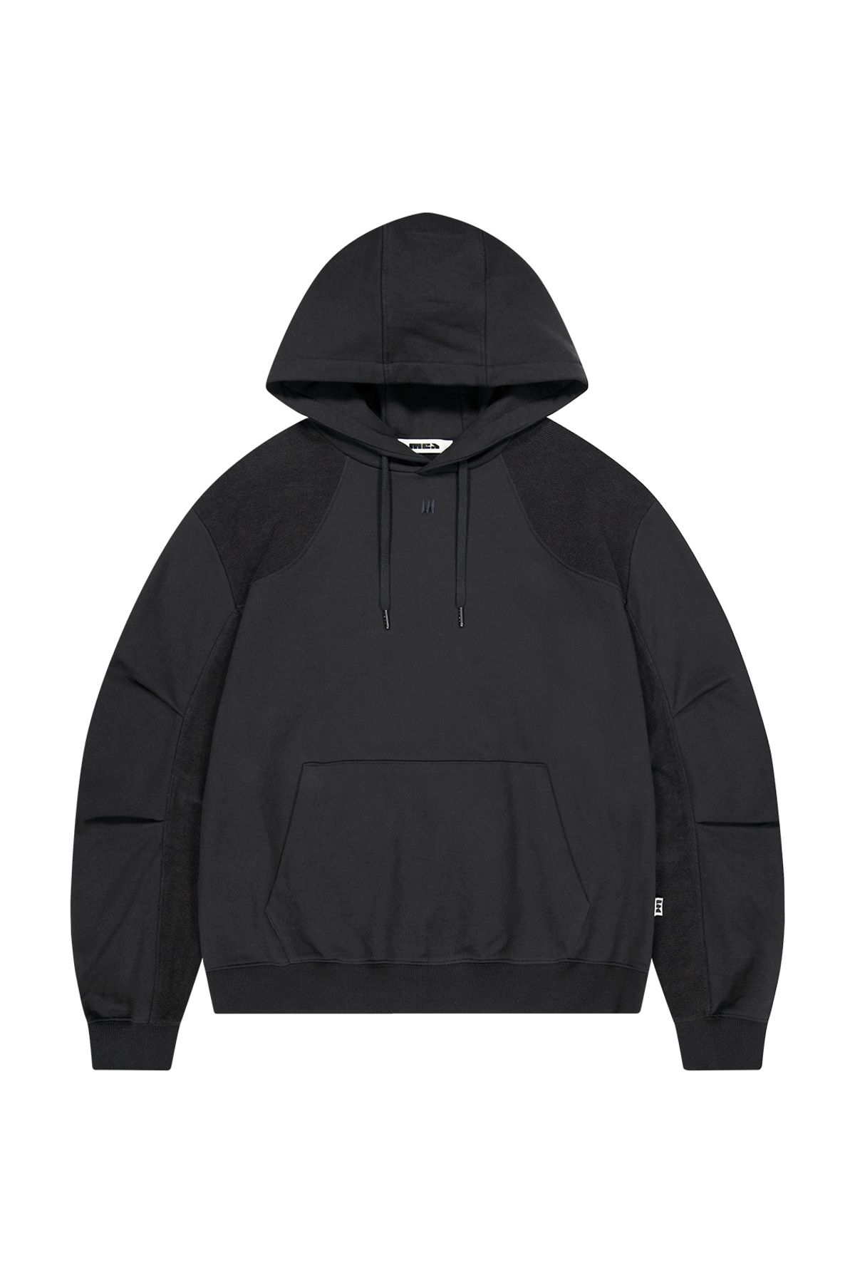 메아(MEA) HAEVY COTTON DOUBLE SIDE HOODIE [BLACK]
