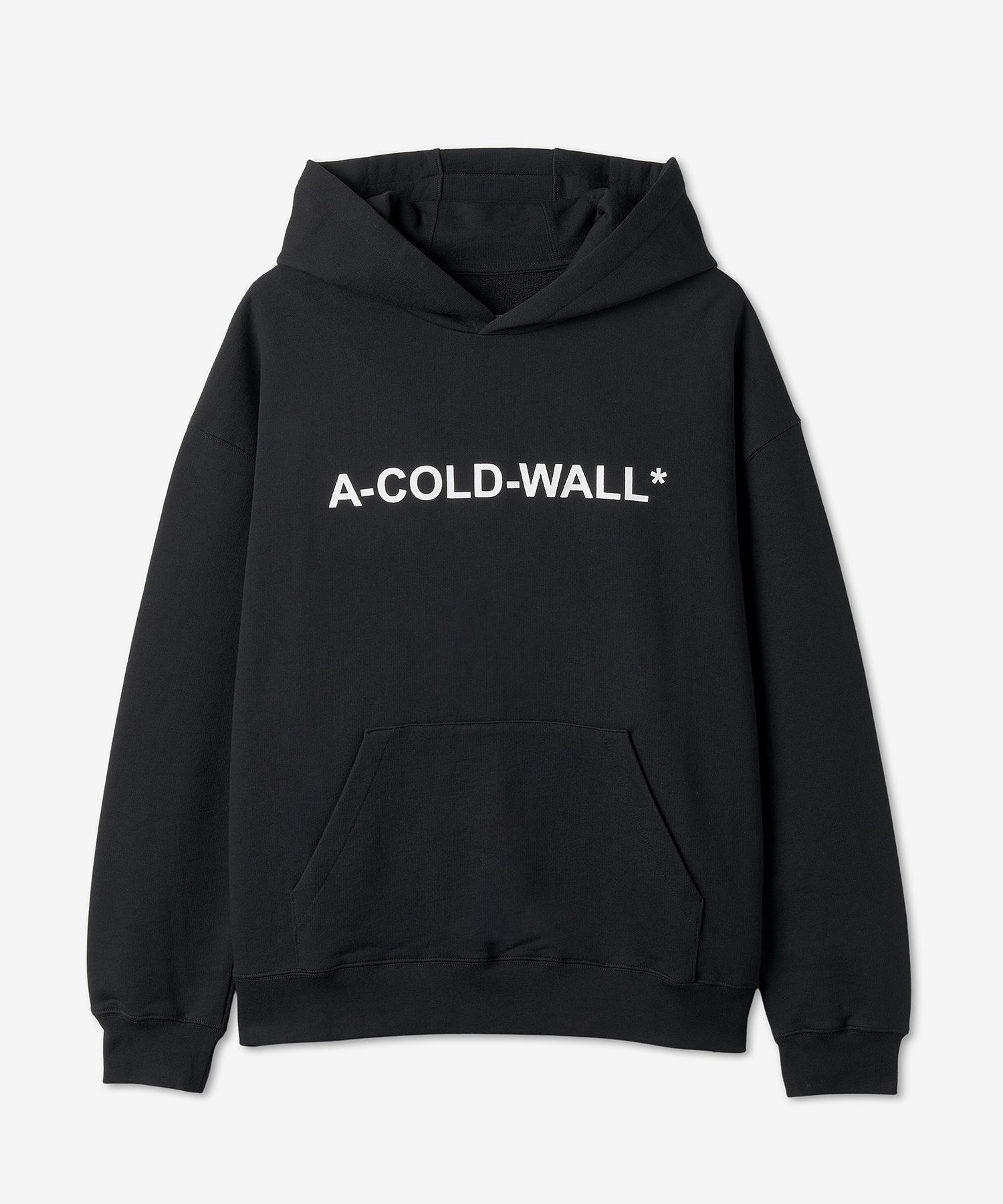 MUSINSA | A COLD WALL Cotton Hooded Sweatshirt - Black