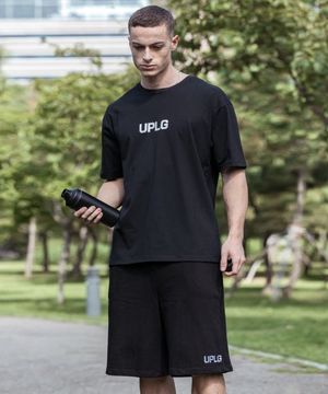 UPLG 메인로고 오버핏 티셔츠