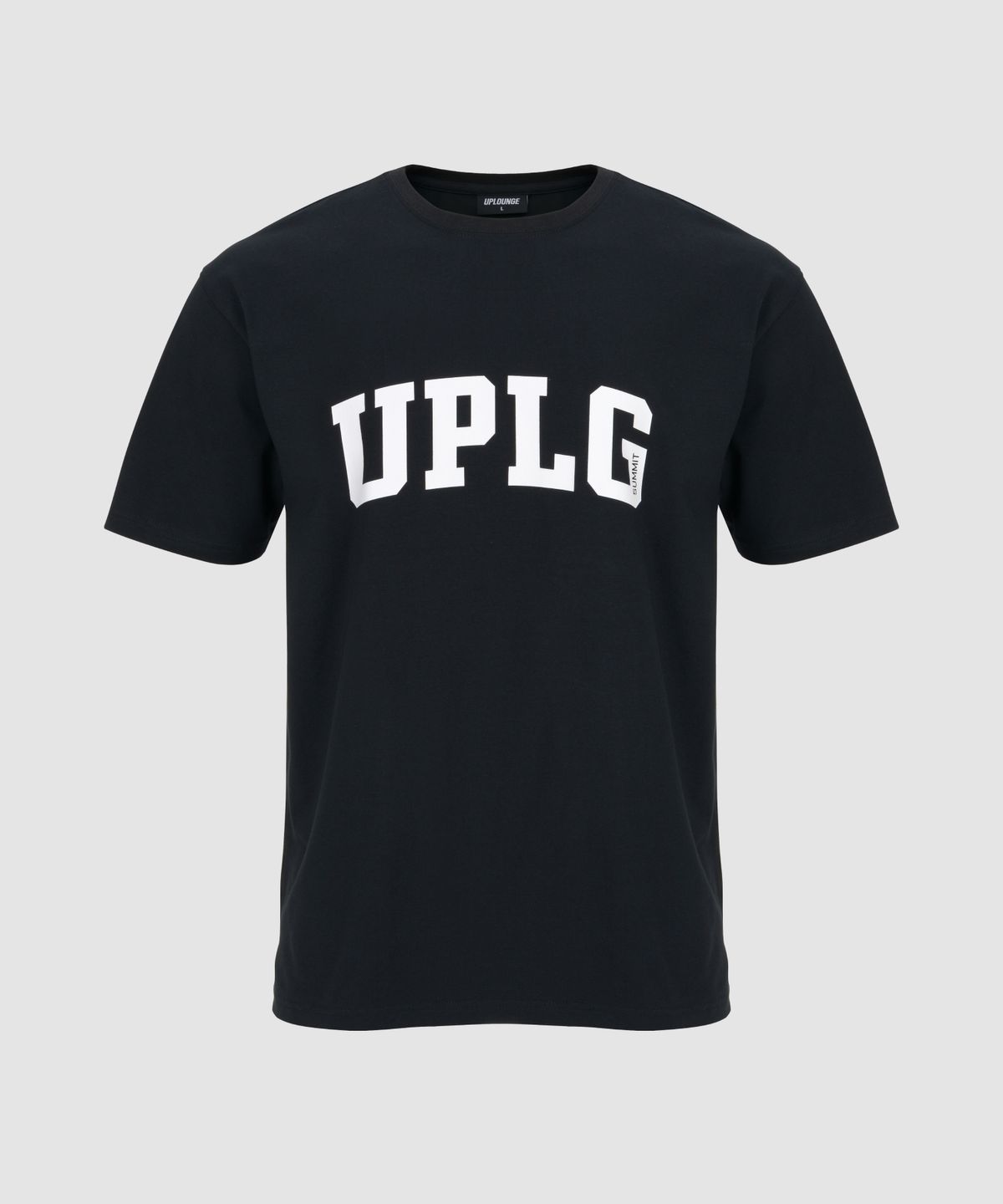 유피라운지(UP LOUNGE) UPLG 아치로고 오버핏 티셔츠