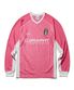 24H 스포츠 긴팔 져지 티셔츠_핫핑크