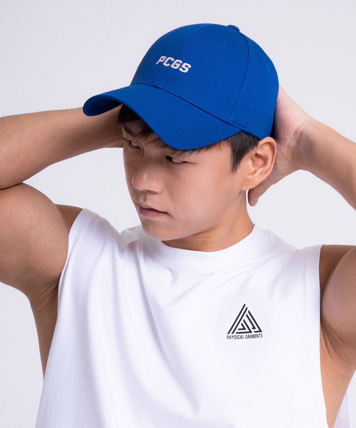 피지컬가먼츠(PHYSICAL GARMENTS) P1000 PCGS 이지 볼캡 [블루]
