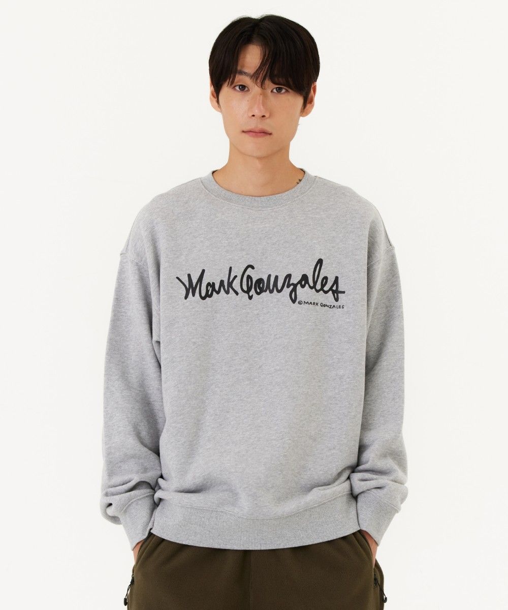 さらに100円引き◆Mark Gonzales◆SIGN LOGO OG SWEATSHIRT MARK GONZALES]☆韓国大人気☆SIGN LOGO OG SWEAT HOODIE (MARK