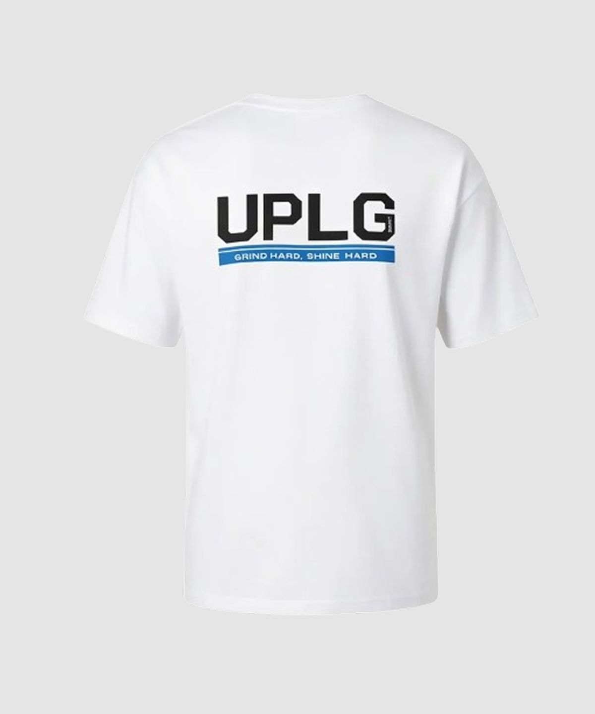 유피라운지(UP LOUNGE) UPLG 백로고 오버핏 티셔츠