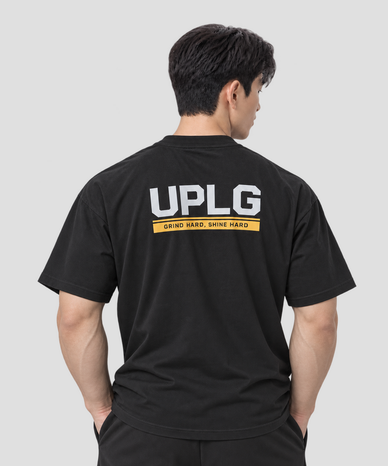 UPLG 백로고 오버핏 티셔츠