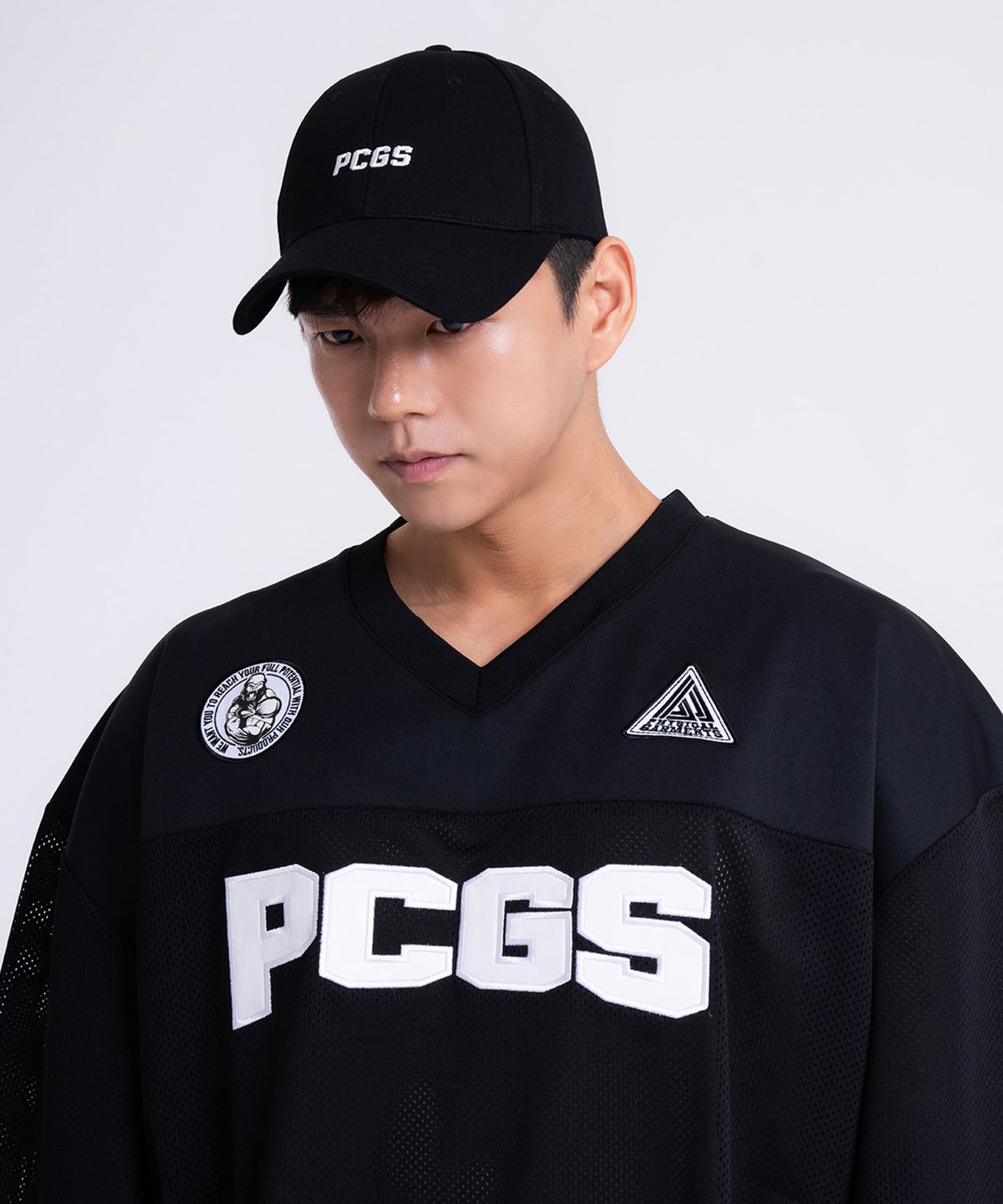 피지컬가먼츠(PHYSICAL GARMENTS) P1000 PCGS 이지 볼캡 [블랙]