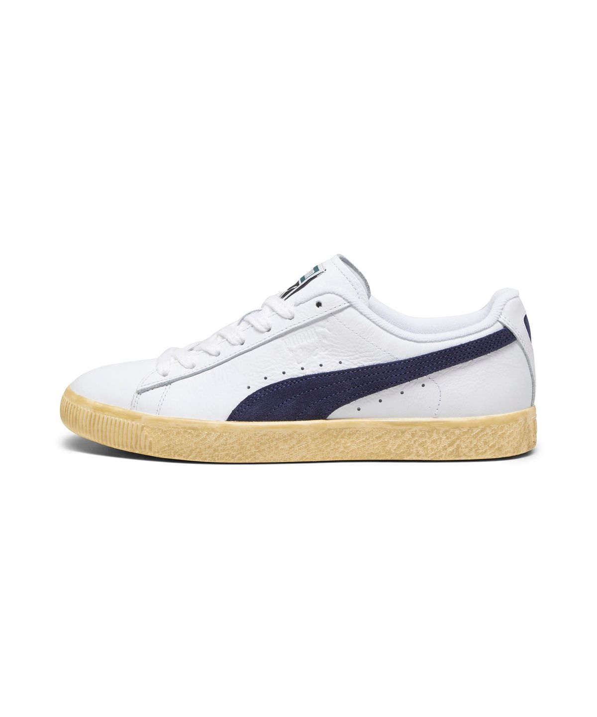 푸마(PUMA) 클라이드 빈티지 - 화이트:네이비 / 394687-01