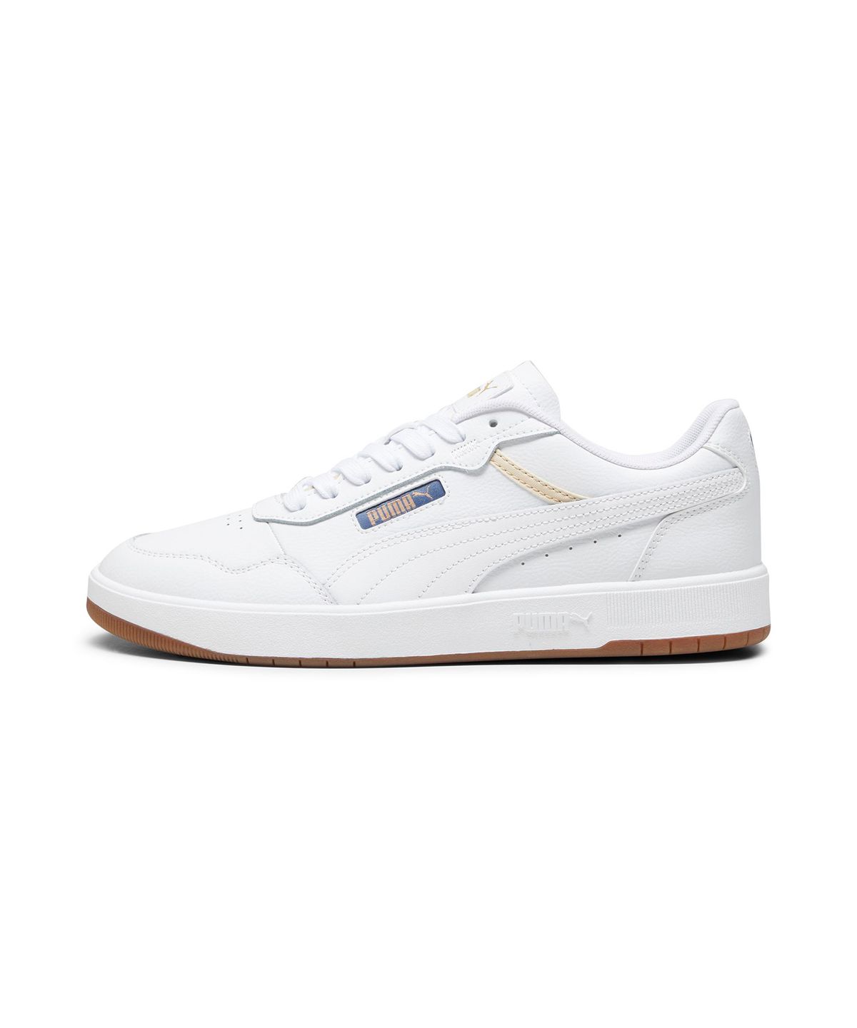 푸마(PUMA) 코트 울트라 - 화이트:화이트:골드 / 389368-11