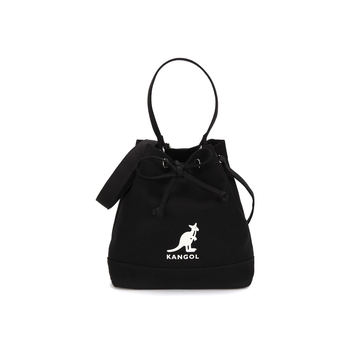 캉골(KANGOL) 뉴 엠버 캔버스 버켓백 3943 블랙