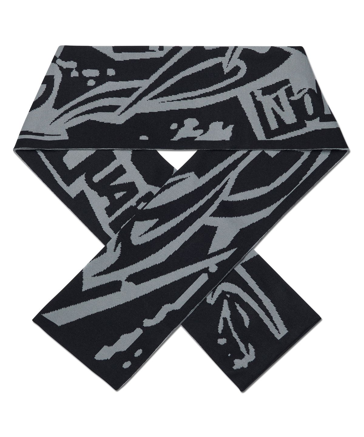 노매뉴얼(NOMANUAL) T.S JACQUARD MUFFLER - GRAY