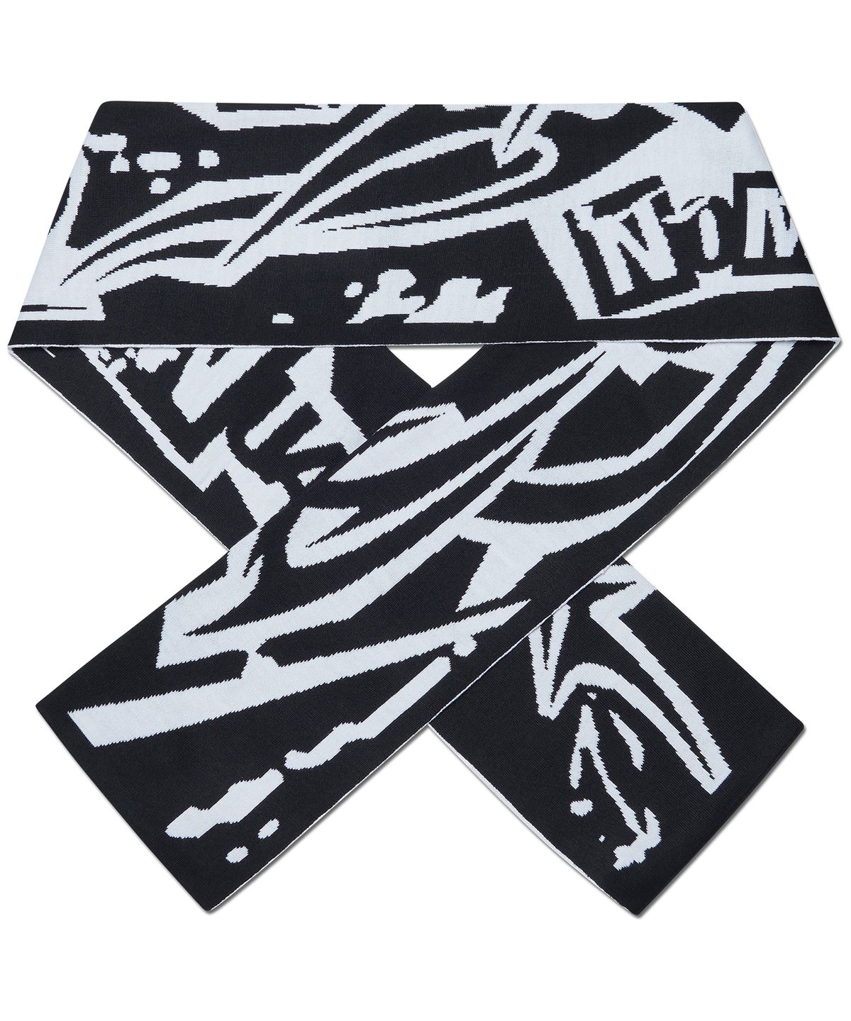 노매뉴얼(NOMANUAL) T.S JACQUARD MUFFLER - WHITE