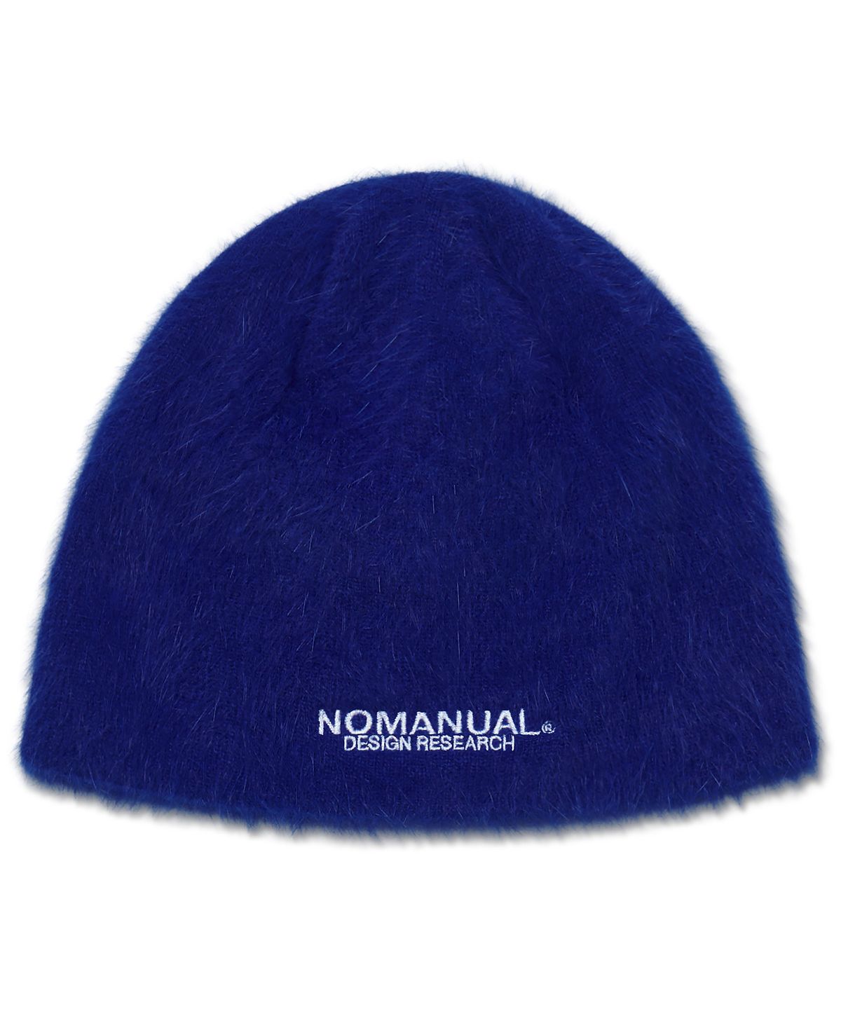 노매뉴얼(NOMANUAL) NM HAIRY BEANIE - BLUE