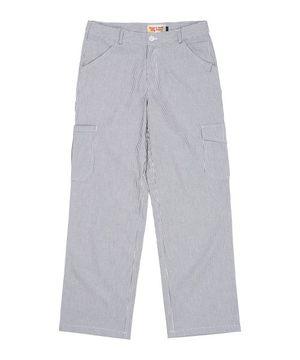 스트라이프 카고 팬츠_네이비