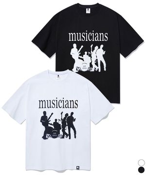 MUSICIANS CREW 주니어 오버핏 반팔티 JT-J350