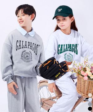 GLAPAGOS 주니어 오버핏 맨투맨 JMT-J143