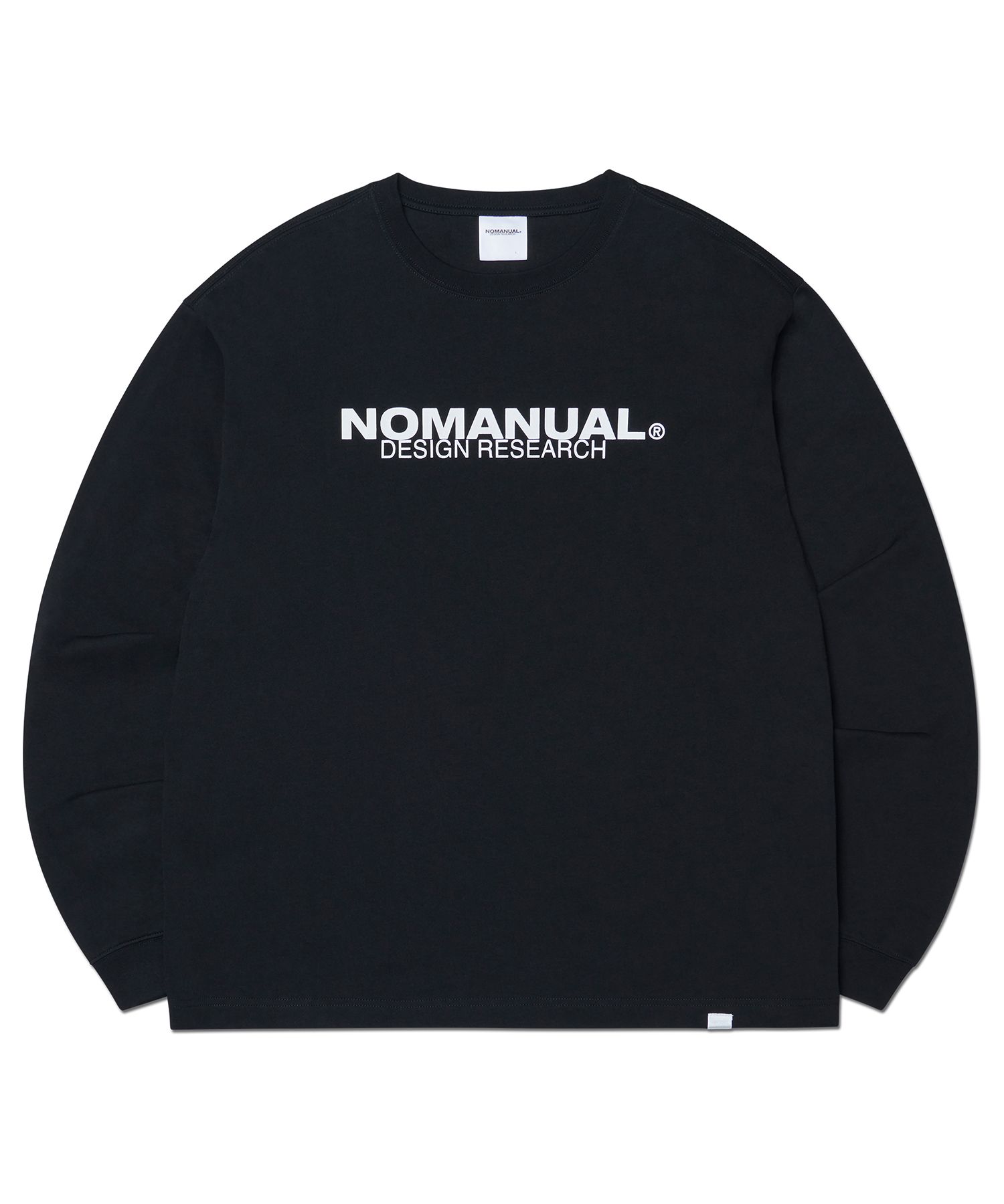 ★NOMANUAL★M.P GRAPHIC LONG SLEEVE TEE MUSINSA | NOMANUAL DR LOGO LONG SLEEVE TEE - BLACK
