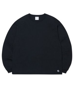 BASIC LONG SLEEVE TEE - BLACK