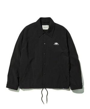 DTO Logo-Print Coach Jacket_Black